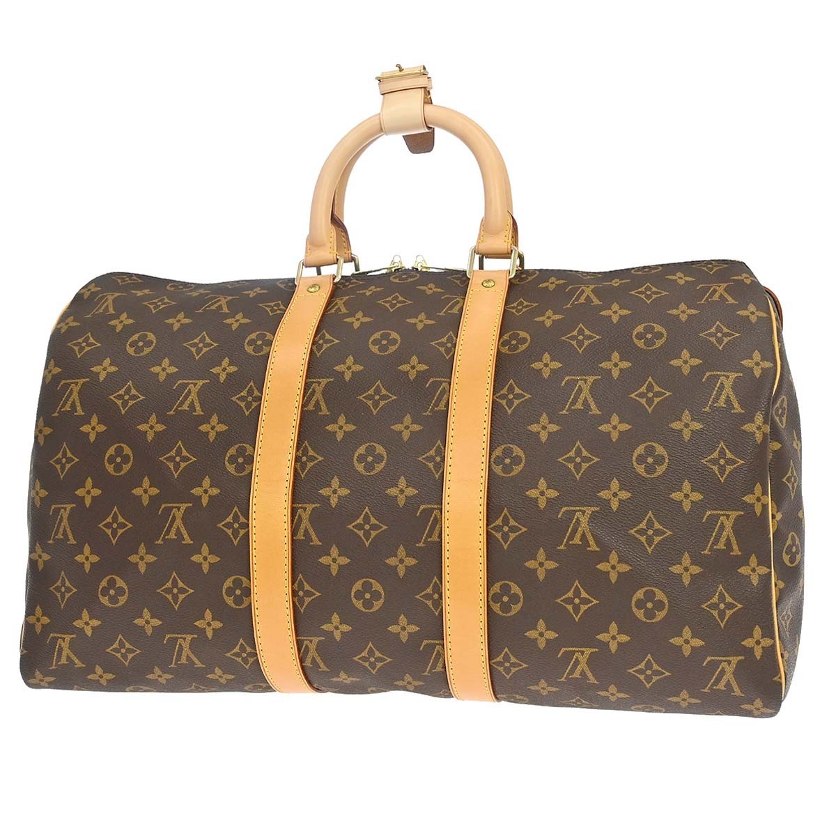 Louis Vuitton Louis Vuitton Keepall Bag Monogram Canvas Brown Canvas Travel Bag Bag (Pre-Loved)