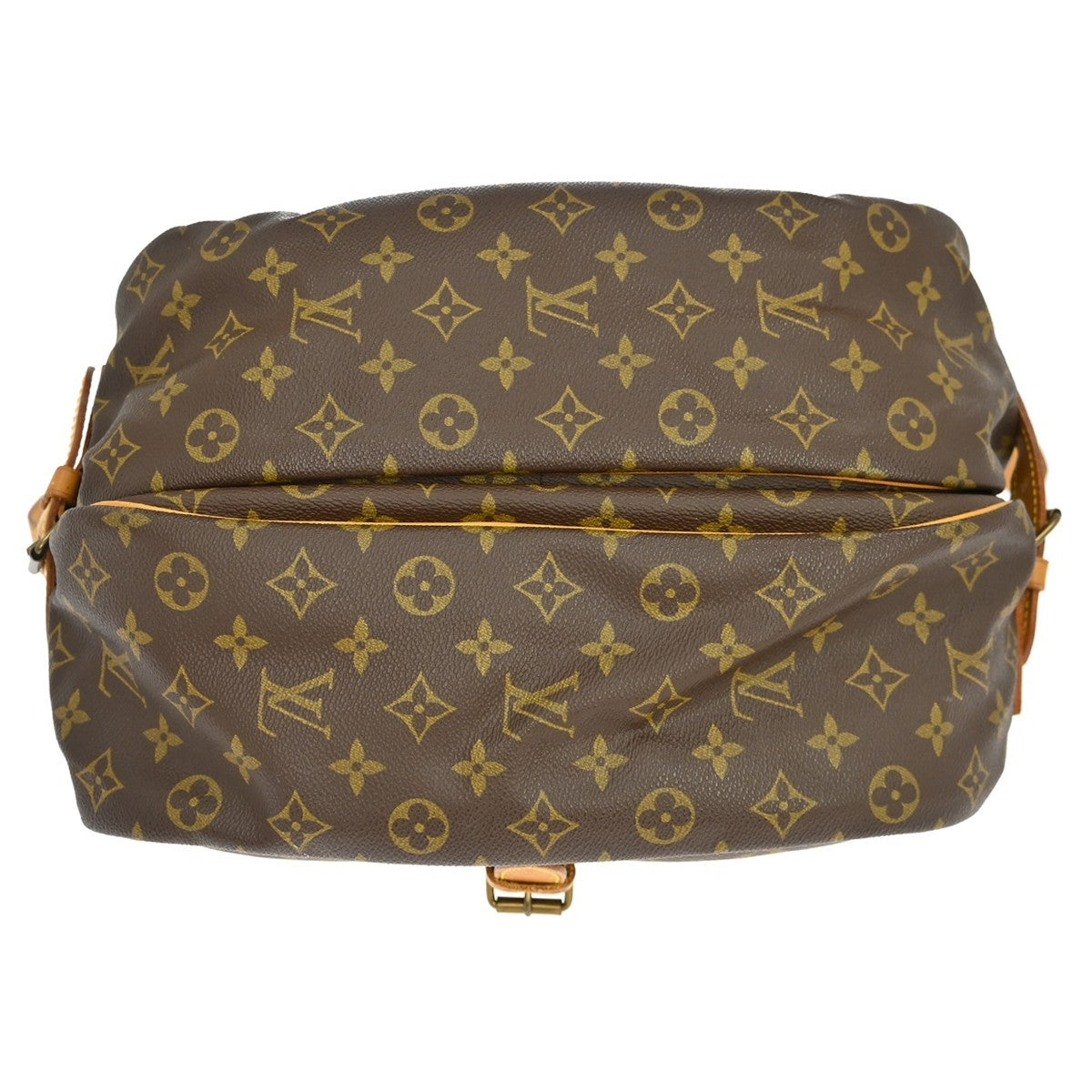 Louis Vuitton Louis Vuitton Saumur Handbag Monogram Canvas Brown Canvas Shoulder Bag Bag (Pre-Loved)