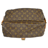 Louis Vuitton Louis Vuitton Saumur Handbag Monogram Canvas Brown Canvas Shoulder Bag Bag (Pre-Loved)