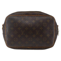 Louis Vuitton Reporter Bag Monogram Canvas Brown Canvas Bag (Pre-Loved)