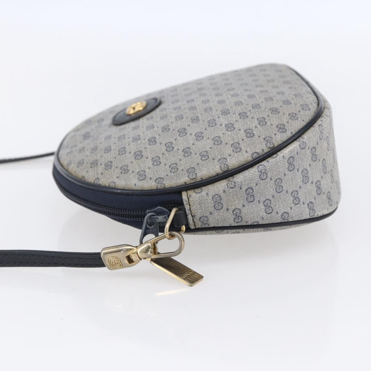 Gucci Micro Gg Supreme Shoulder Bag Gg Canvas Navy Canvas Shoulder Bag Bag (Authentic Pre-Loved)