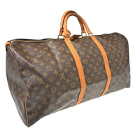 Louis Vuitton Louis Vuitton Keepall Bag Monogram Canvas Brown Canvas Travel Bag Bag (Pre-Loved)