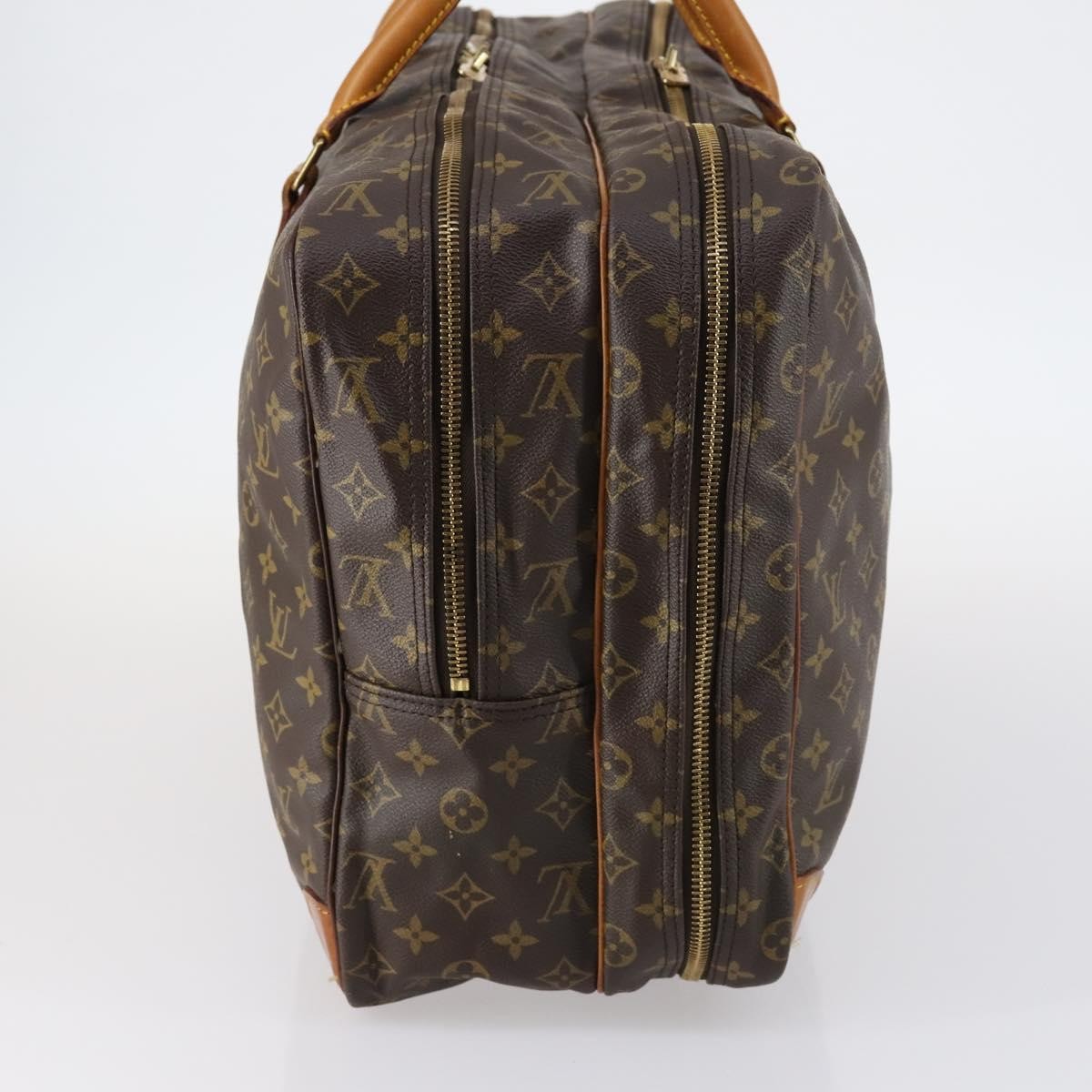 Louis Vuitton Louis Vuitton Sirius Handbag Monogram Canvas Brown Canvas Travel Bag Bag (Pre-Loved)
