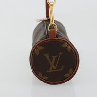 Louis Vuitton Papillon Pochette Monogram Canvas Brown Canvas Clutche & Pouche Bag (Authentic Pre-Loved)