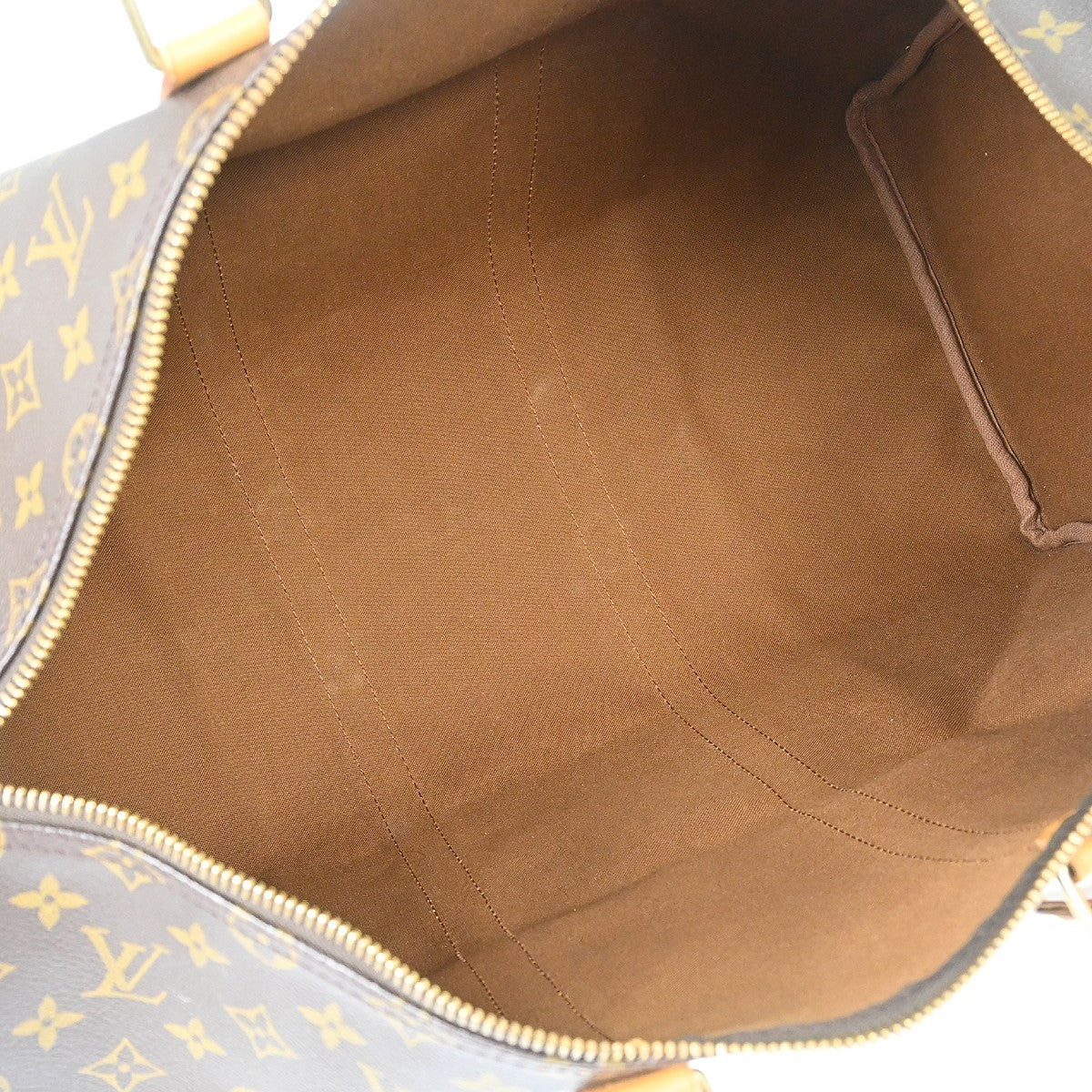 Louis Vuitton Louis Vuitton Keepall Bag Monogram Canvas Brown Canvas Travel Bag Bag (Pre-Loved)
