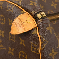 Louis Vuitton Keepall Bag Monogram Canvas Brown Canvas Travel Bag Bag (Pre-Loved)