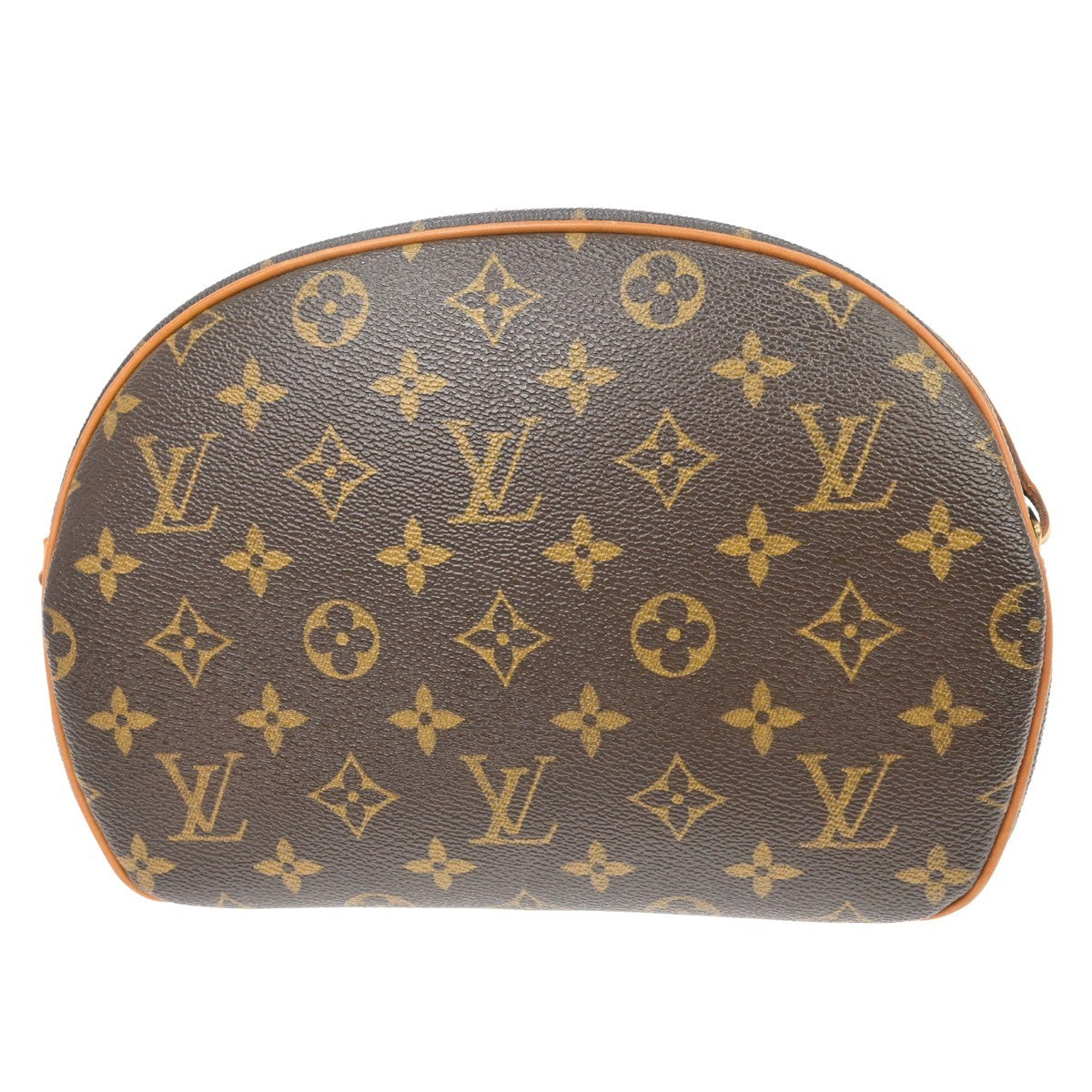 Louis Vuitton Blois Handbag Monogram Canvas Brown Canvas Shoulder Bag Bag (Pre-Loved)
