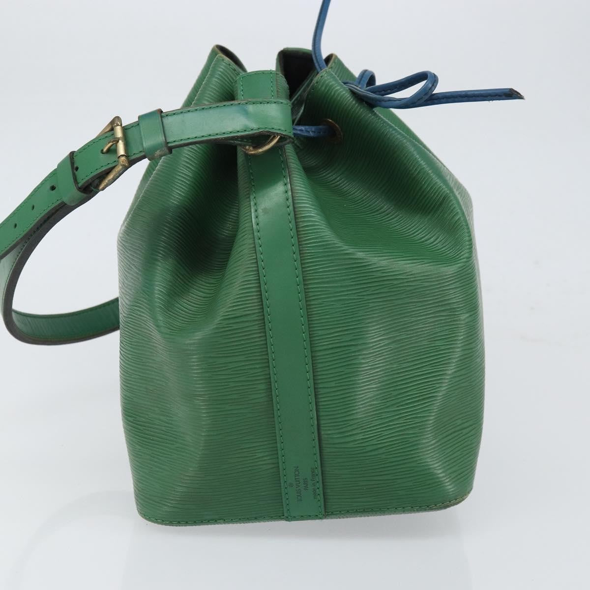 Louis Vuitton Petit Noe Handbag Epi Leather Green Leather Shoulder Bag Bag (Authentic Pre-Loved)