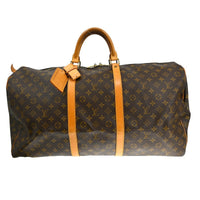 Louis Vuitton Louis Vuitton Keepall Bag Monogram Canvas Brown Canvas Travel Bag Bag (Pre-Loved)