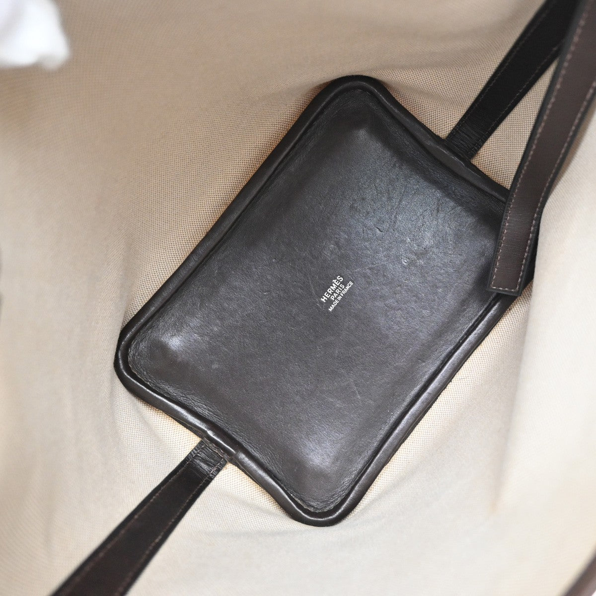 Hermes Picotin Bag Toile And Leather Beige Canvas Bag (Pre-Loved)