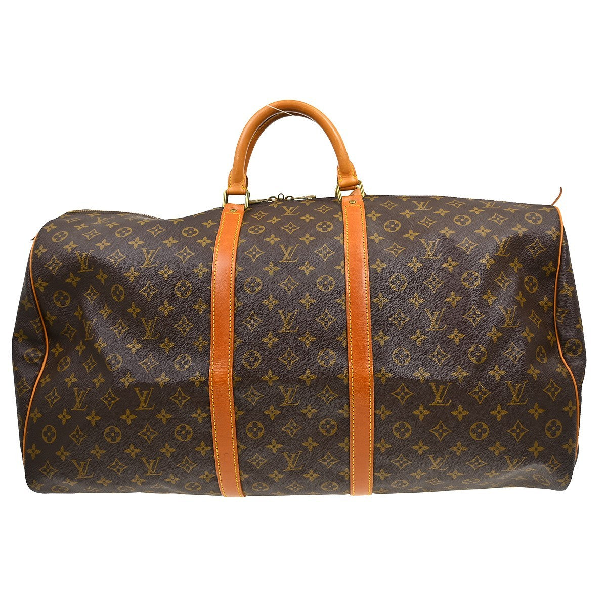 Louis Vuitton Louis Vuitton Keepall Bag Monogram Canvas Brown Canvas Travel Bag Bag (Pre-Loved)