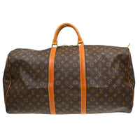 Louis Vuitton Louis Vuitton Keepall Bag Monogram Canvas Brown Canvas Travel Bag Bag (Pre-Loved)