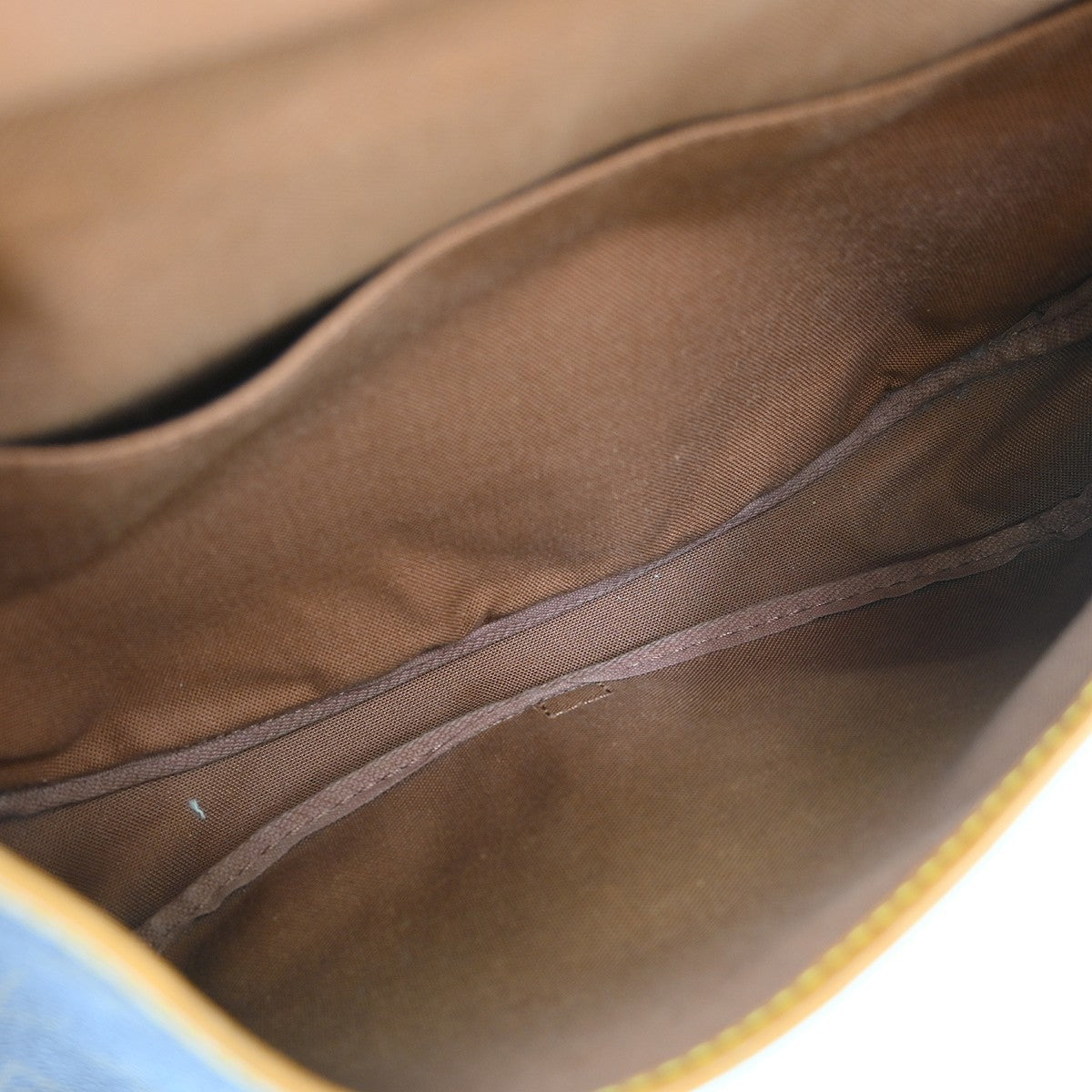 Louis Vuitton Saumur Handbag Monogram Canvas Brown Canvas Shoulder Bag Bag (Authentic Pre-Loved)
