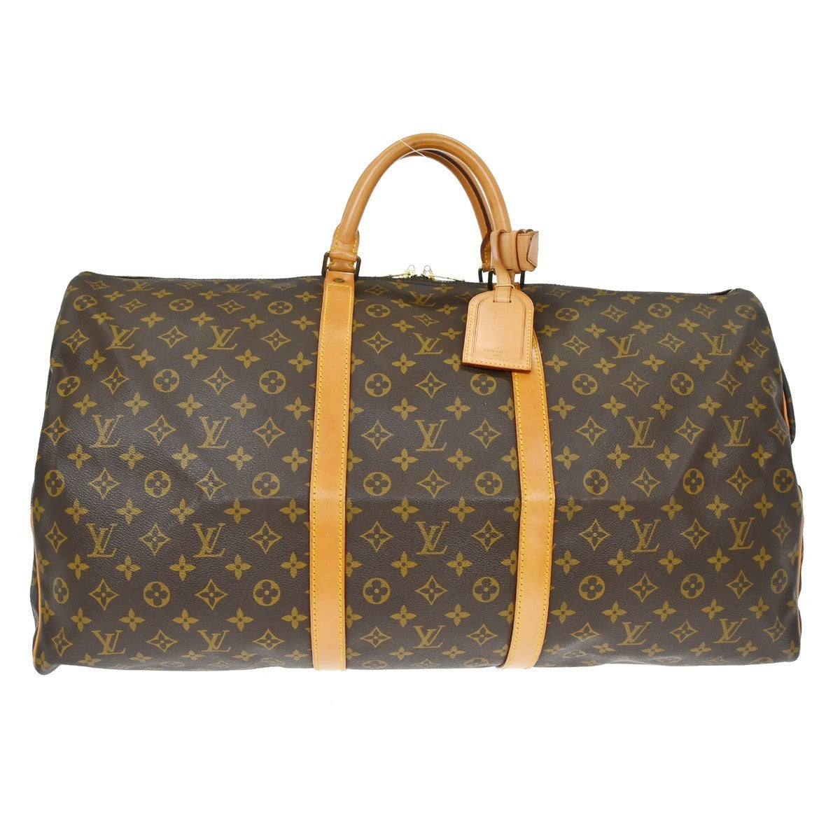 Louis Vuitton Louis Vuitton Keepall Bag Monogram Canvas Brown Canvas Travel Bag Bag (Authentic Pre-Loved)