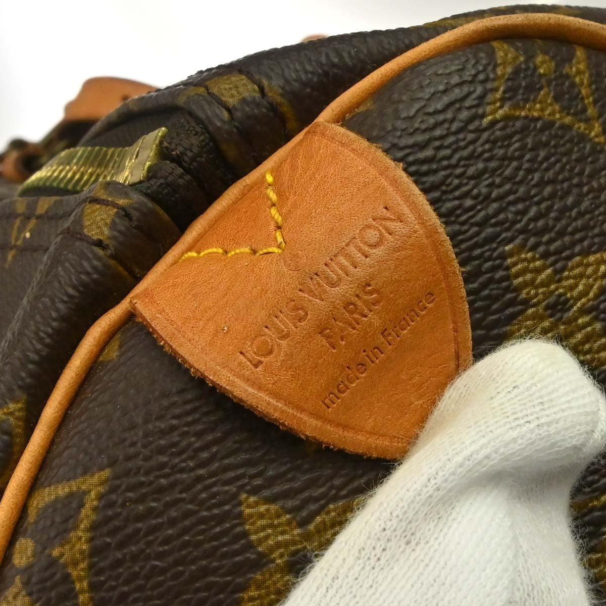 Louis Vuitton Keepall Bag Monogram Canvas Brown Canvas Travel Bag Bag (Pre-Loved)