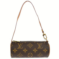 Louis Vuitton Louis Vuitton Papillon Pochette Monogram Canvas Brown Canvas Clutche & Pouche Bag (Authentic Pre-Loved)