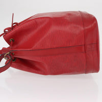 Louis Vuitton Noe Handbag Epi Leather Red Leather Shoulder Bag Bag (Authentic Pre-Loved)