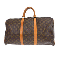 Louis Vuitton Louis Vuitton Keepall Bag Monogram Canvas Brown Canvas Travel Bag Bag (Authentic Pre-Loved)