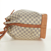 Louis Vuitton Noe Handbag Damier Beige Canvas Shoulder Bag Bag (Pre-Loved)