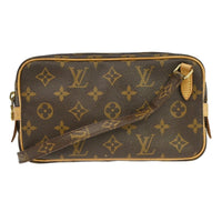 Louis Vuitton Pochette Marly Bandouliere Bag Monogram Canvas Brown Canvas Shoulder Bag Bag (Authentic Pre-Loved)