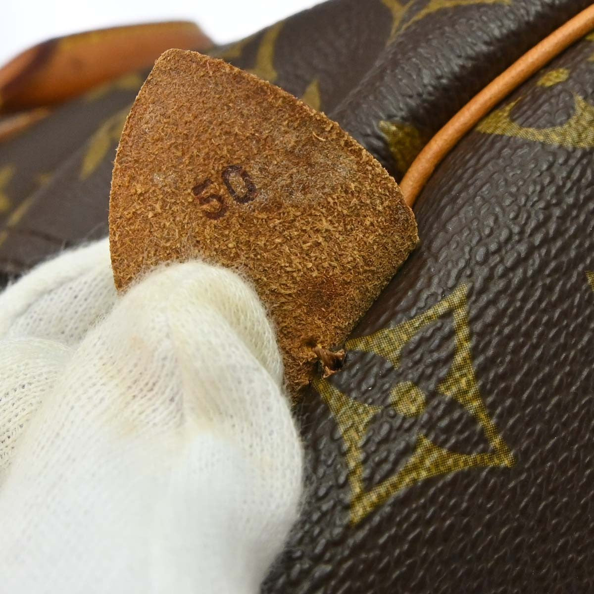 Louis Vuitton Louis Vuitton Keepall Bag Monogram Canvas Brown Canvas Travel Bag Bag (Authentic Pre-Loved)