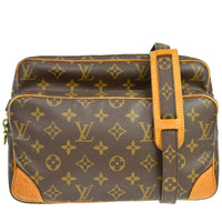 Louis Vuitton Nil Messenger Bag Monogram Canvas Brown Canvas Shoulder Bag Bag (Authentic Pre-Loved)