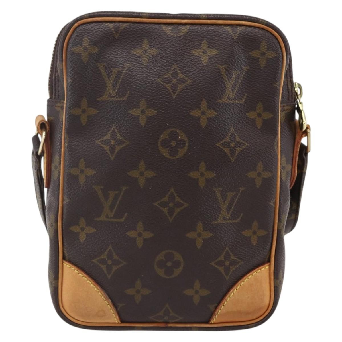 Louis Vuitton Amazone Bag Monogram Canvas Brown Canvas Shoulder Bag Bag (Authentic Pre-Loved)