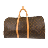 Louis Vuitton Louis Vuitton Keepall Bag Monogram Canvas Brown Canvas Travel Bag Bag (Pre-Loved)