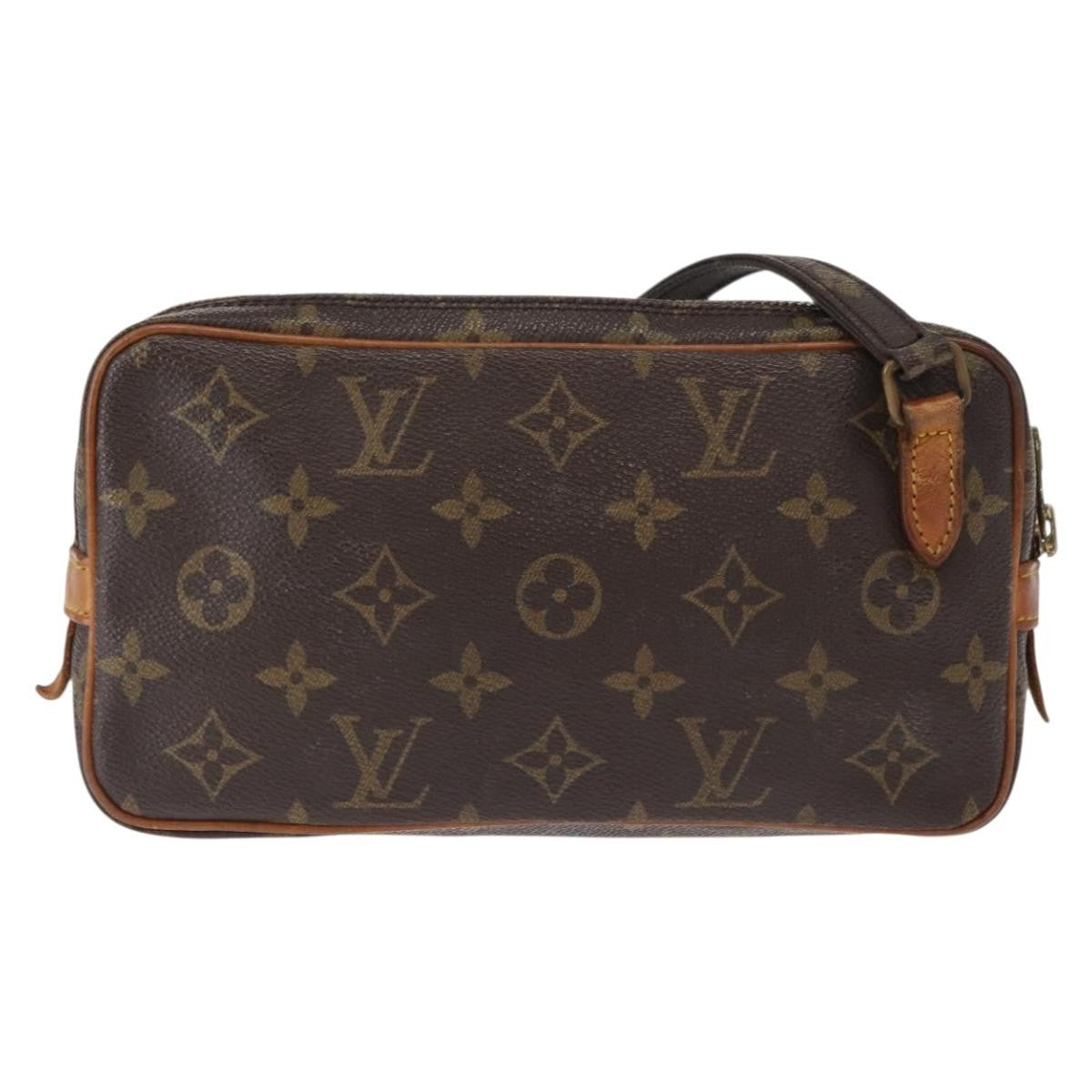 Louis Vuitton Pochette Marly Bandouliere Bag Monogram Canvas Brown Canvas Shoulder Bag Bag (Authentic Pre-Loved)