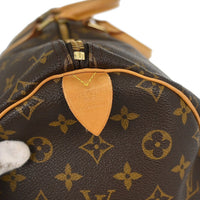 Louis Vuitton Louis Vuitton Keepall Bag Monogram Canvas Brown Canvas Travel Bag Bag (Pre-Loved)
