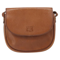 Burberry Vintage Shoulder Bag Leather Brown Leather Shoulder Bag Bag (Authentic Pre-Loved)