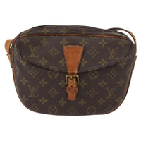 Louis Vuitton Jeune Fille Handbag Monogram Canvas Brown Canvas Shoulder Bag Bag (Pre-Loved)