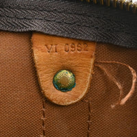 Louis Vuitton Keepall Bandouliere Bag Monogram Canvas Brown Canvas Travel Bag Bag (Pre-Loved)