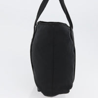 Prada Vintage Zip Tote Tessuto Black Nylon Tote Bag Bag (Authentic Pre-Loved)