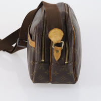 Louis Vuitton Reporter Bag Monogram Canvas Brown Canvas Shoulder Bag Bag (Pre-Loved)
