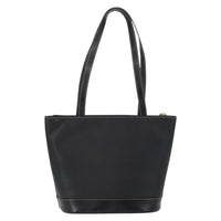 Burberry Vintage Tote Bag Leather Black Leather Tote Bag Bag (Pre-Loved)