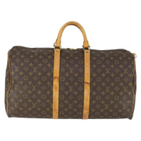 Louis Vuitton Louis Vuitton Keepall Bag Monogram Canvas Brown Canvas Travel Bag Bag (Pre-Loved)