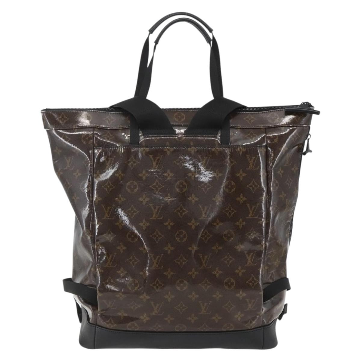 Louis Vuitton Zipped Tote Limited Edition Monogram Glaze Canvas Brown Canvas Tote Bag Bag (Pre-Loved)