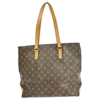 Louis Vuitton Louis Vuitton Cabas Mezzo Monogram Canvas Brown Canvas Tote Bag Bag (Pre-Loved)