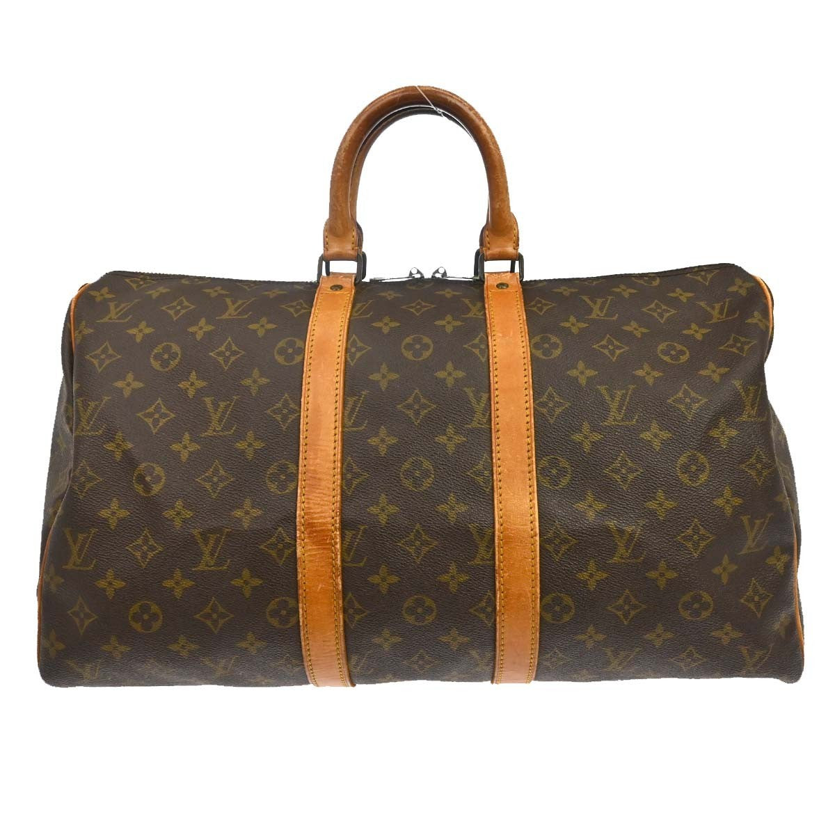 Louis Vuitton Louis Vuitton Keepall Bag Monogram Canvas Brown Canvas Travel Bag Bag (Pre-Loved)