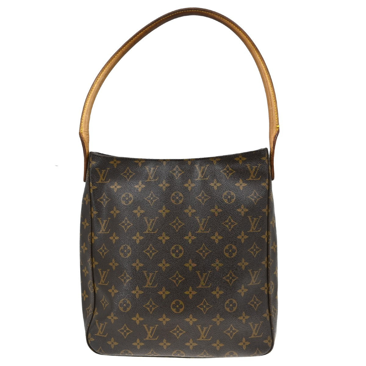 Louis Vuitton Louis Vuitton Monogram Looping Handbag Monogram Canvas Brown Canvas Shoulder Bag Bag (Pre-Loved)