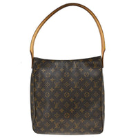 Louis Vuitton Louis Vuitton Monogram Looping Handbag Monogram Canvas Brown Canvas Shoulder Bag Bag (Pre-Loved)