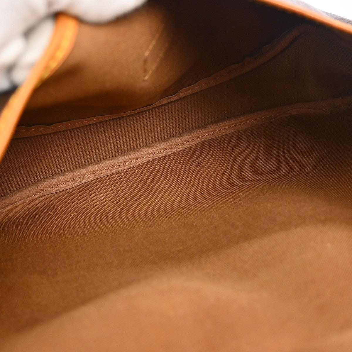 Louis Vuitton Louis Vuitton Saumur Handbag Monogram Canvas Brown Canvas Shoulder Bag Bag (Authentic Pre-Loved)