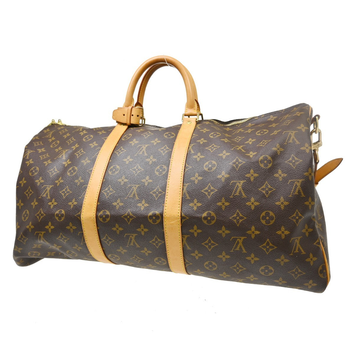 Louis Vuitton Louis Vuitton Keepall Bandouliere Bag Monogram Canvas Brown Canvas Travel Bag Bag (Pre-Loved)