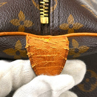 Louis Vuitton Keepall Bag Monogram Canvas Brown Canvas Travel Bag Bag (Authentic Pre-Loved)