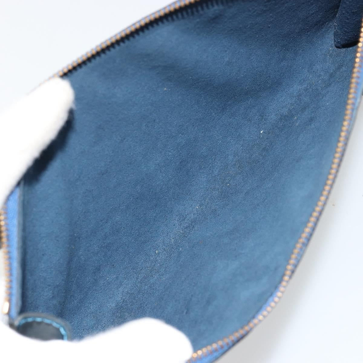Louis Vuitton Pochette Accessoires Nm Epi Leather Blue Leather Clutche & Pouche Bag (Authentic Pre-Loved)