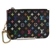 Louis Vuitton Pochette Clés Nm Monogram Multicolor Canvas Black Canvas Wallets Accessory (Pre-Loved)