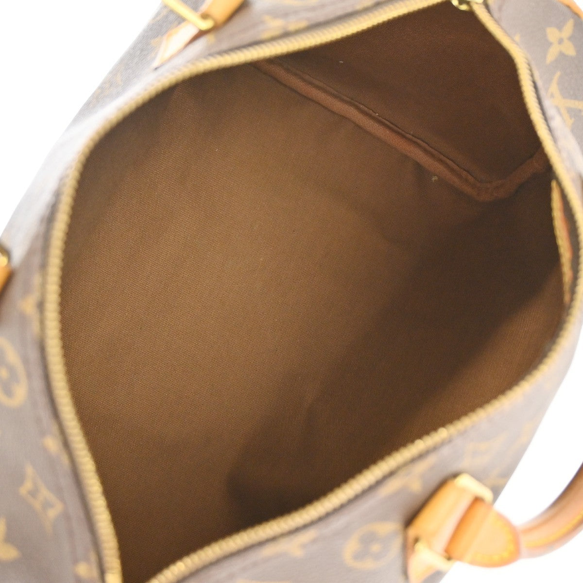 Louis Vuitton Louis Vuitton Speedy Handbag Monogram Canvas Brown Canvas Handbag (Pre-Loved)