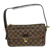Louis Vuitton Ravello Handbag Damier Brown Canvas Shoulder Bag Bag (Authentic Pre-Loved)
