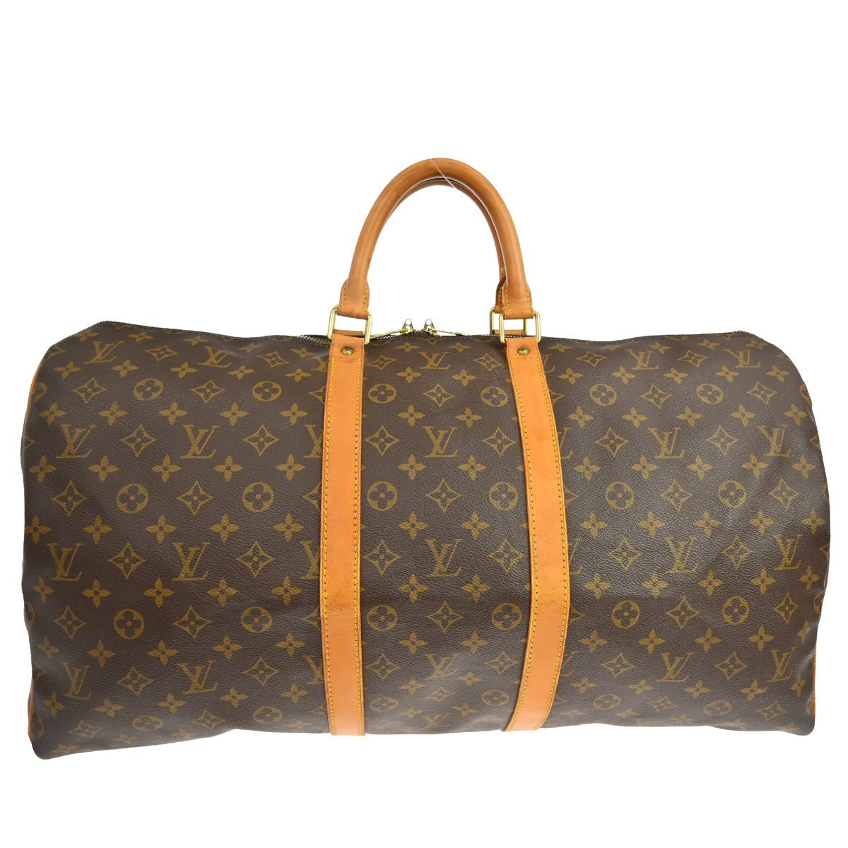 Louis Vuitton Louis Vuitton Keepall Bag Monogram Canvas Brown Canvas Travel Bag Bag (Pre-Loved)
